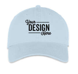 Otto Cap Garment Washed Baseball Hat - Color: Powder Blue