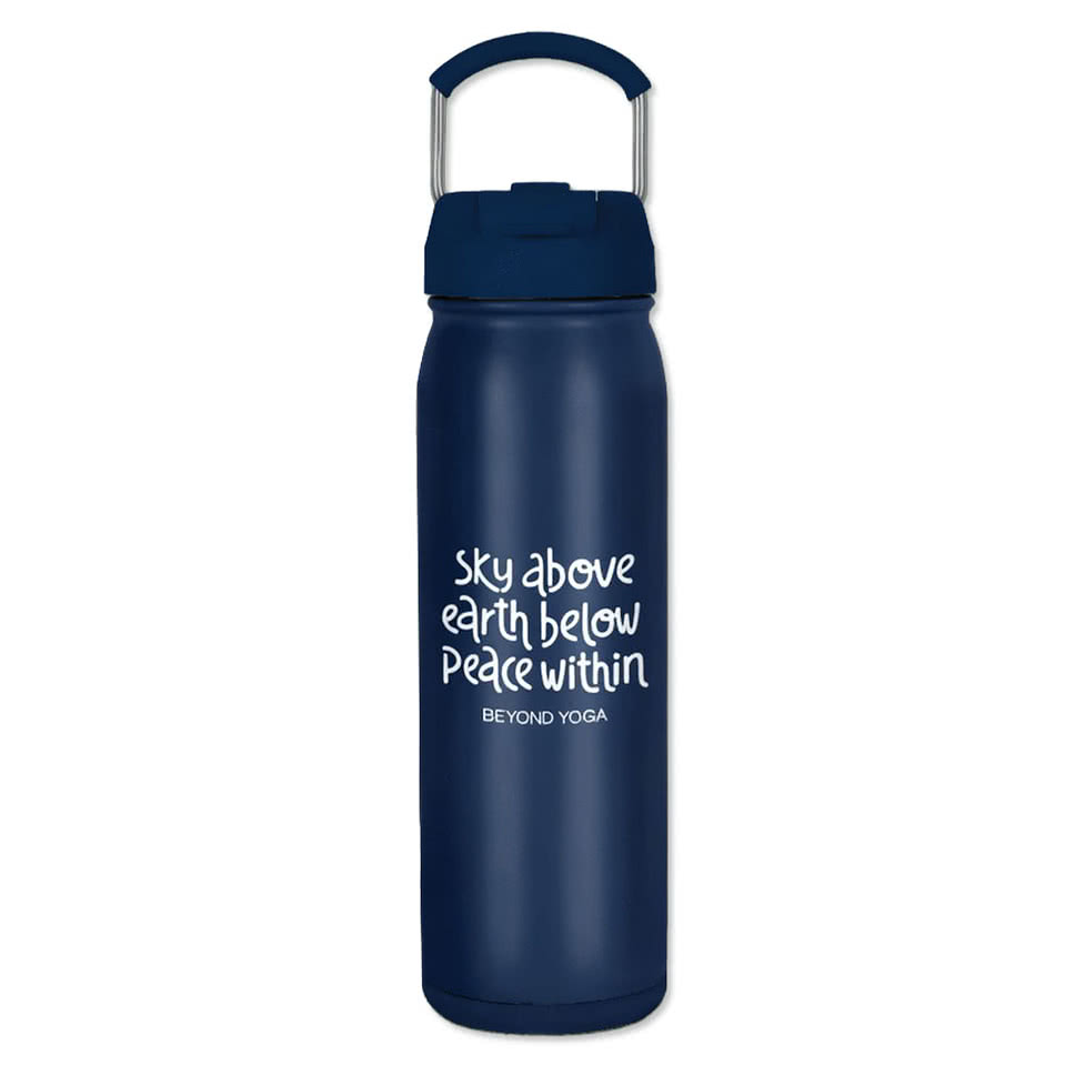 24 oz. Pocket Hydro Insulated Water Bottle with Storage Compartment