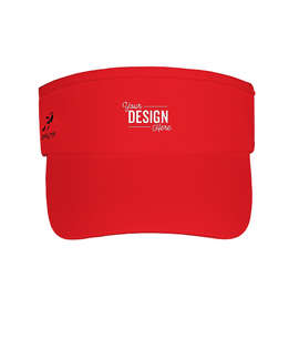 Team 365 Headsweats Performance Running Visor - Color: Sport Red