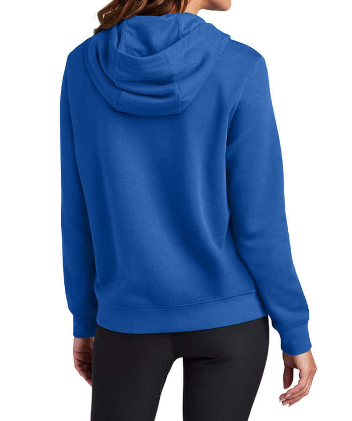 Nike Women's Club Fleece Sleeve Swoosh Pullover Hoodie