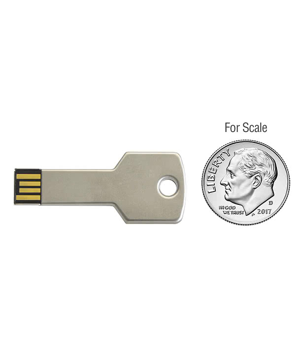 Laser Engraved Columbus USB Flash Drive 8GB
