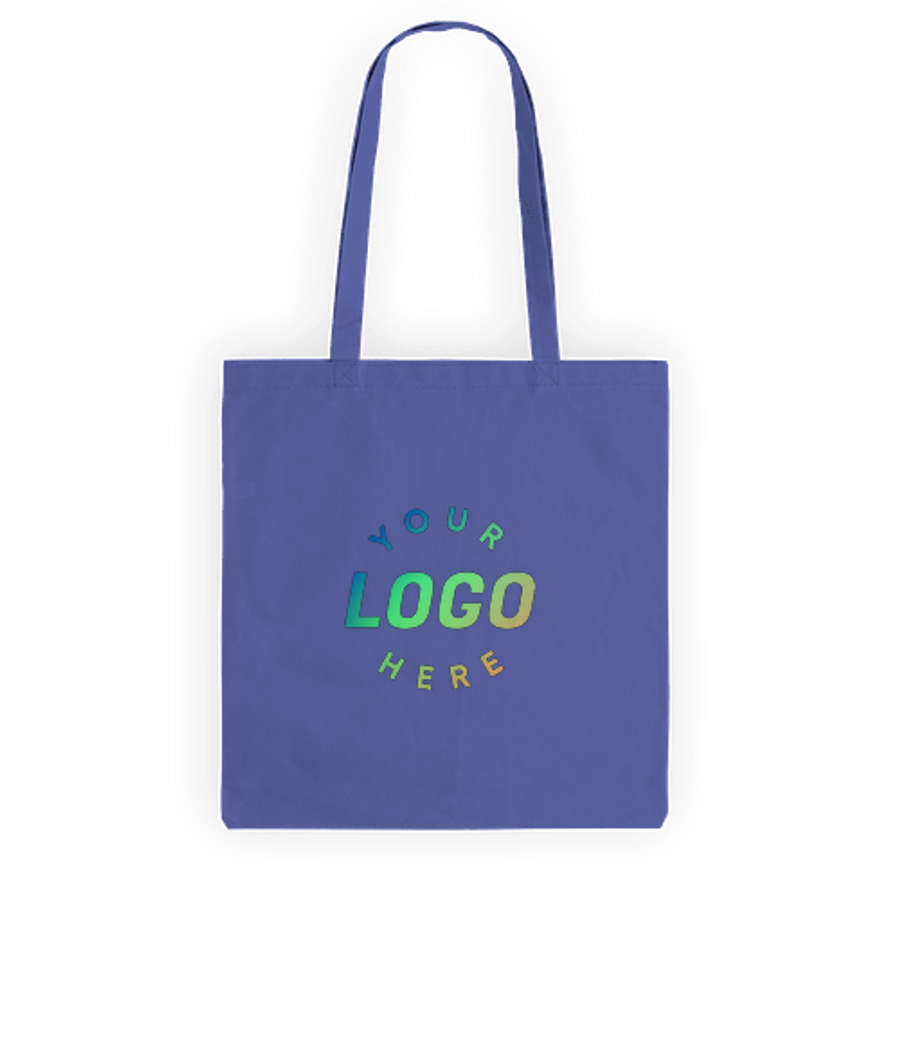 Promotional Non-Woven Convention Tote Bag in Royal Blue