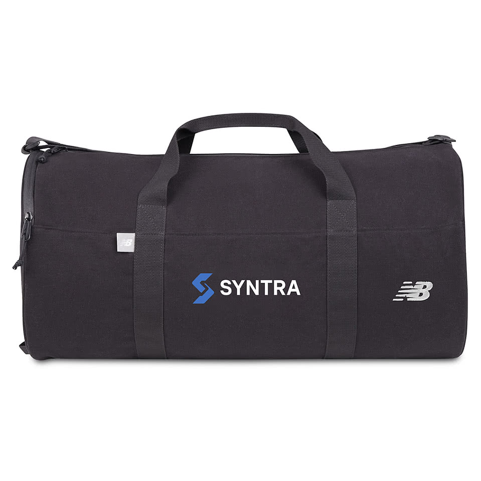New Balance Recycled Cotton Canvas Duffel Bag