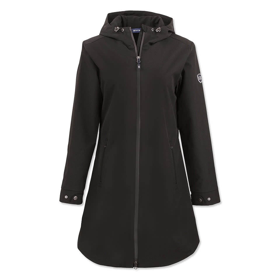 Cutter & Buck Women's Camano Recycled Water Resistant Soft Shell Jacket