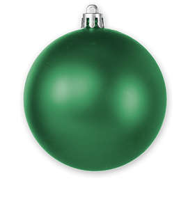 Shatterproof Ball Ornament - Color: Matte Green