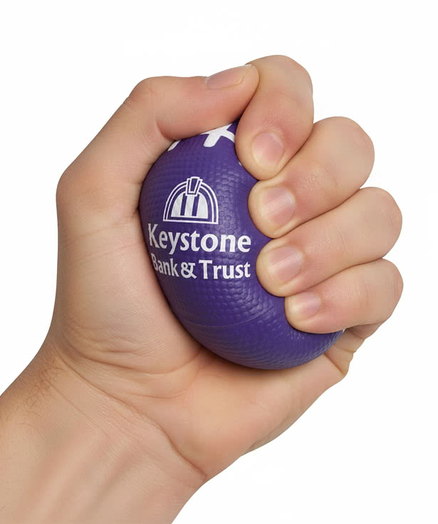 4" Football Stress Reliever