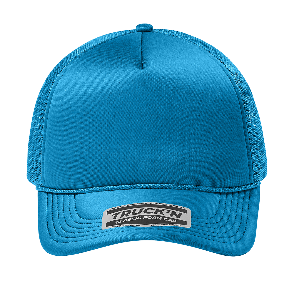Port Authority Truck’N Five-Panel Foam Trucker Hat - Embroidered-default