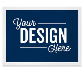 Full Color 24" x 18" Sign - Color: Navy