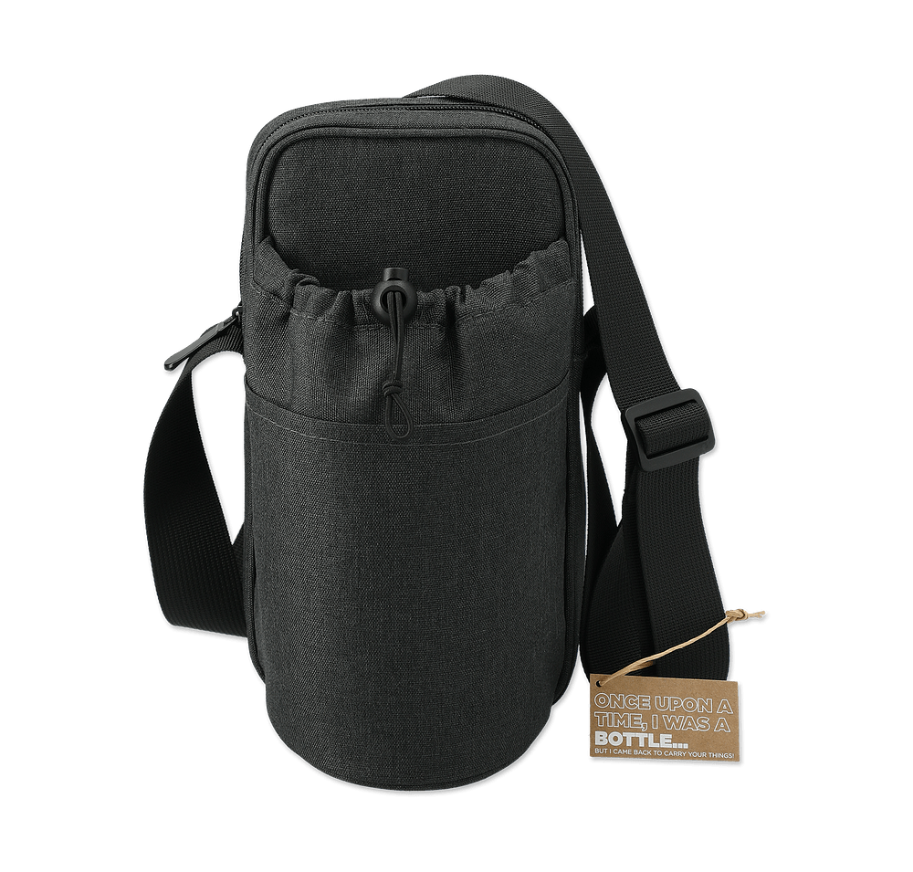 Traver Recycled Crossbody Bottle Bag-default