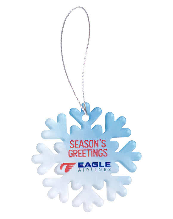 Snowflake Acrylic Ornament