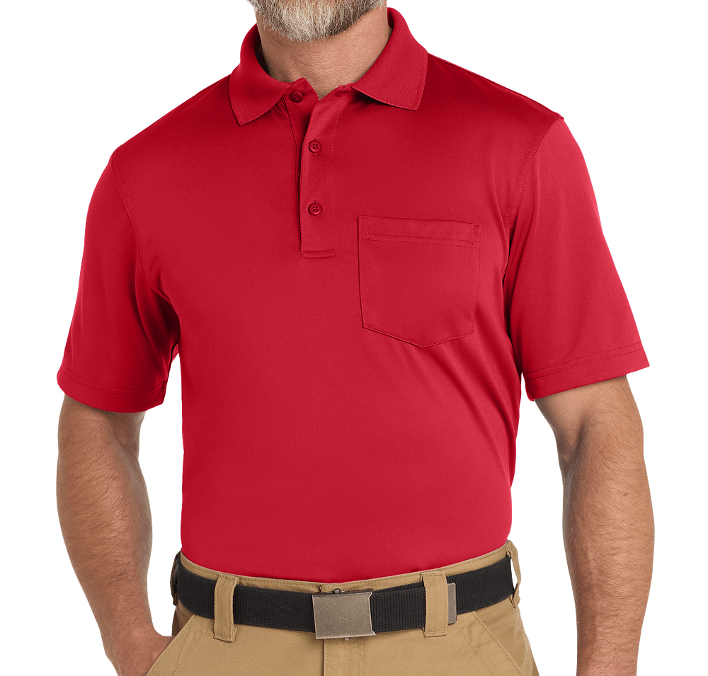 CornerStone Select Snag-Proof Performance Pocket Polo-default