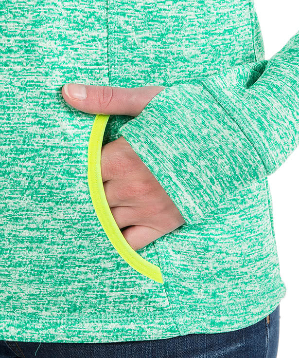 J. America Women's Cosmic Quarter Zip Performance Pullover