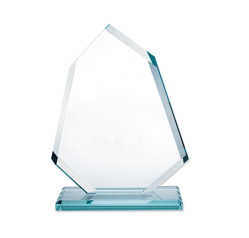 Laser Engraved Angular Award in Jade