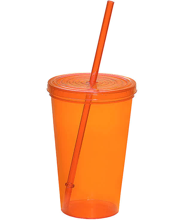 20 oz. Econo Sturdy Sipper Tumbler with Straw