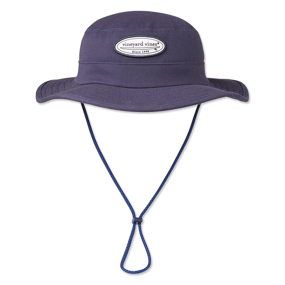 Vineyard Vines Surf Patch Canvas Bucket Hat