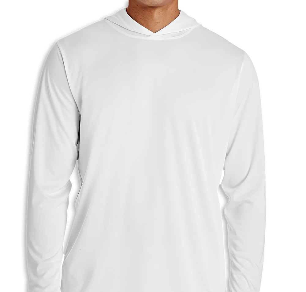 Team 365 Zone Hooded Long Sleeve Performance Shirt-default