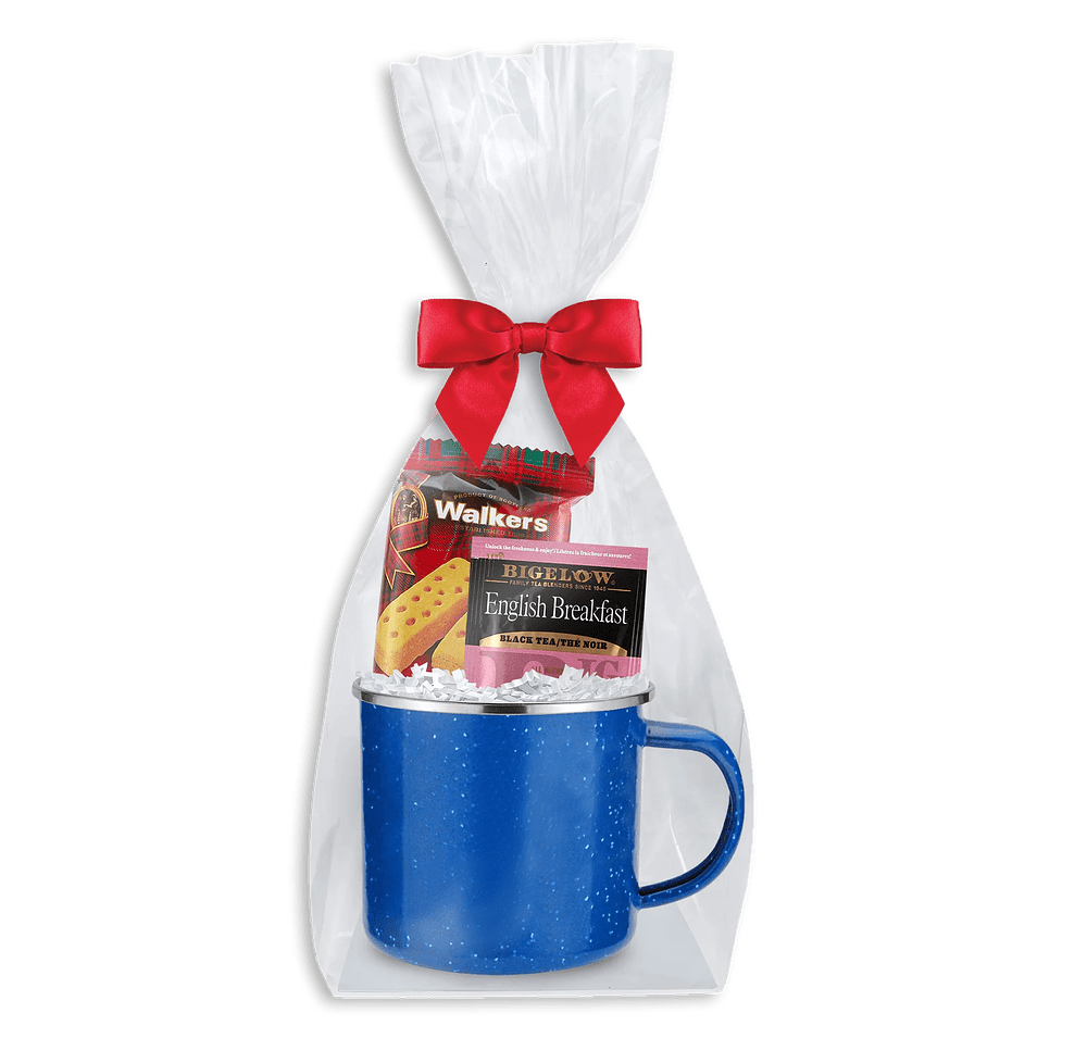 16 oz. Speckled Camper Mug with Shortbread Cookies and Tea-default