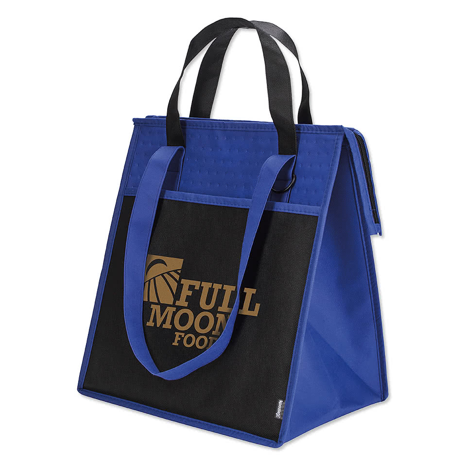 Full Color Koozie® Large Insulated Grocery Tote Bag
