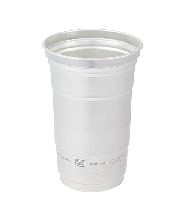 16 oz. Top Cup Reusable Aluminum Party Cup