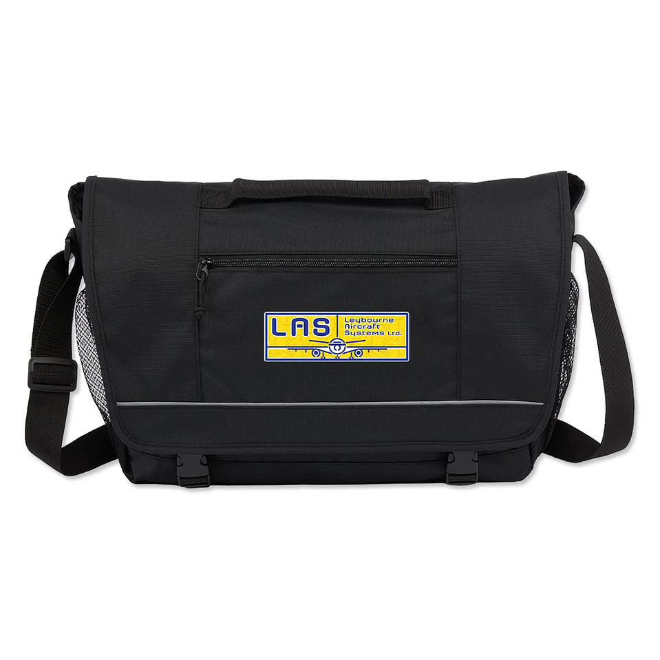 Full Color Classic Recycled Messenger Bag