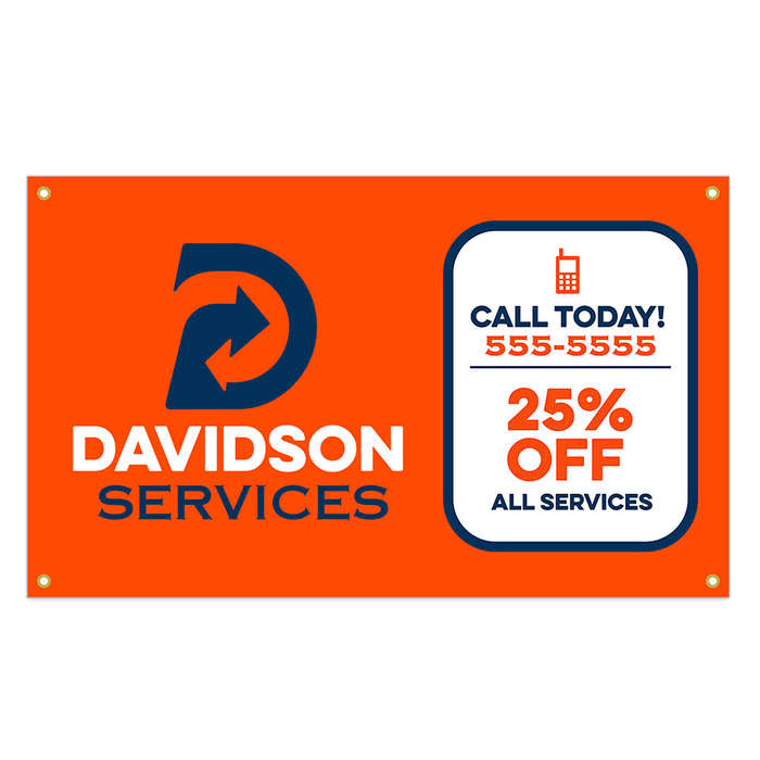 Full Color 5' x 3' Vinyl Banner