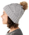 New Era Faux Fur Pom Pom Beanie