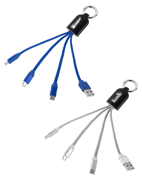 Jellyfish Light-Up Braided Charging Cable