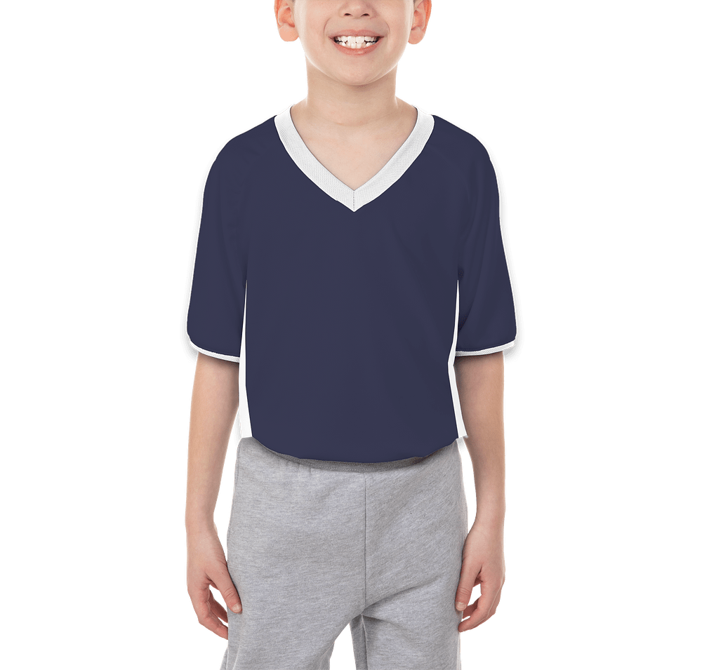 Augusta Youth Cutter+ UPF 50 V-Neck Jersey-default