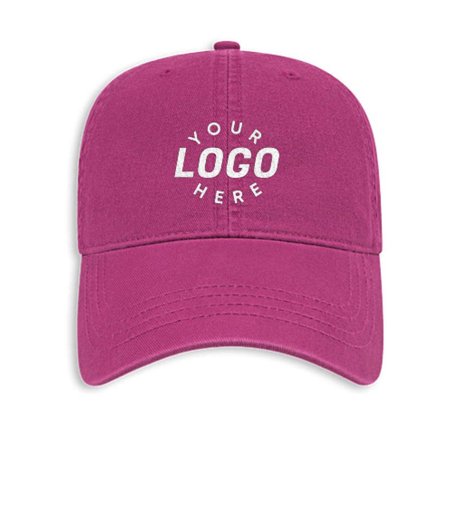 Cap America Relaxed Golf Baseball Hat in Plum