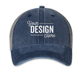 Legacy Dashboard Trucker Hat - Color: Navy / Grey