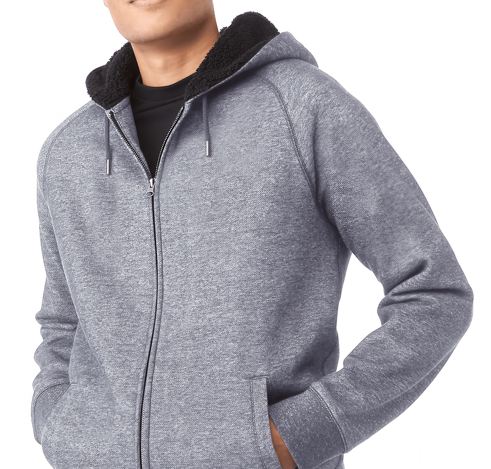 Roots Copperbay Sherpa Fleece Lined Zip Hoodie-default