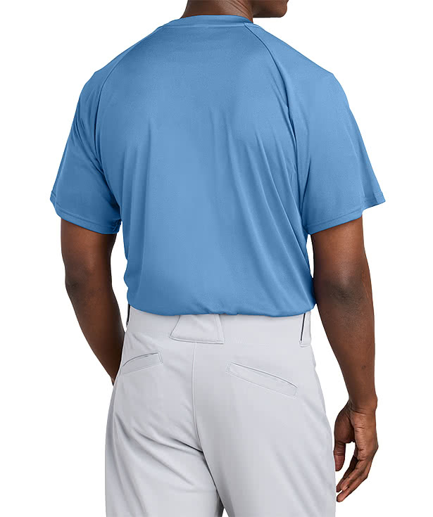 Sport-Tek Competitor 2-Button Baseball Henley