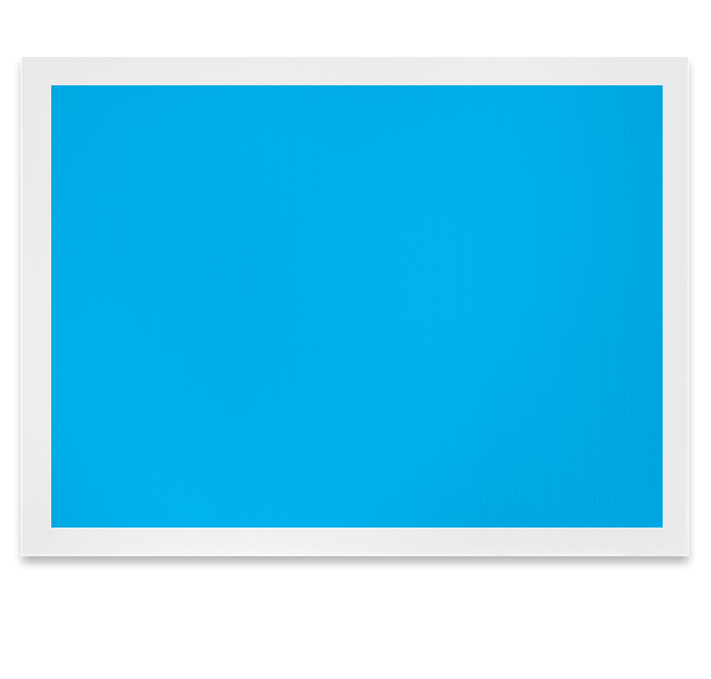Full Color 24" x 18" Double Sided Plastic Sign-default