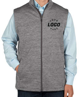 Devon & Jones Newbury Melange Fleece Vest