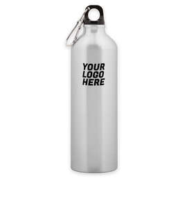 26 oz. Aluminum Water Bottle - Color: Silver