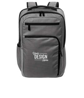 Port Authority Impact Tech 15" Computer Backpack - Color: Gusty Grey Heather