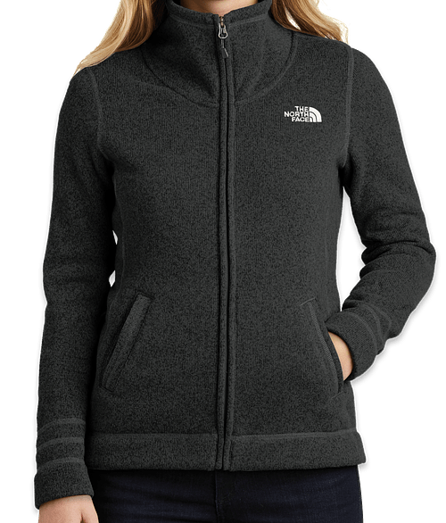 north face ladies sweater fleece jacket