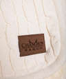 Kanata Cable Knit Lambswool Blanket - Laser Engraved