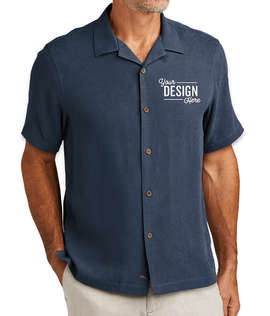 Tommy Bahama Tropic Isles Short Sleeve Shirt - Color: Navy