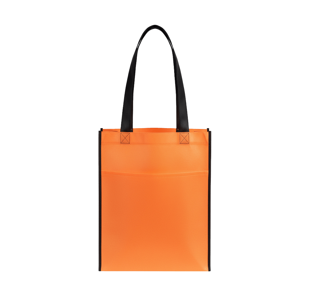 Peak Non-Woven Tote Bag with Pocket-default
