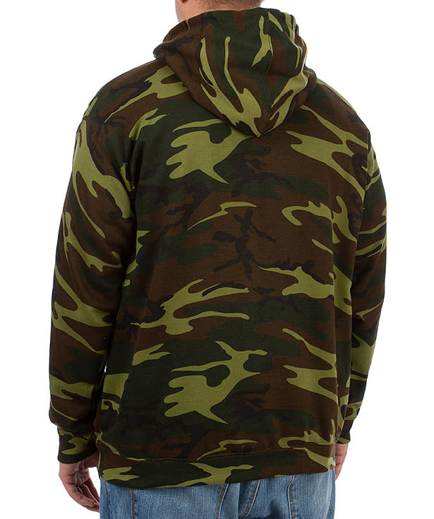 Vans camo hoodie discount mens