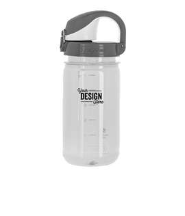 12 oz. Nalgene Kids On-The-Fly Water Bottle - Color: Clear / Grey