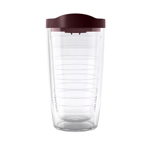 Tervis 16 oz. Classic Tumbler Enhanced Embroidered Emblem in Brown
