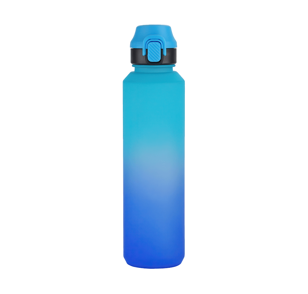 Full Color 27 oz. Chroma Tritan Flip Top Water Bottle with Carabiner-default