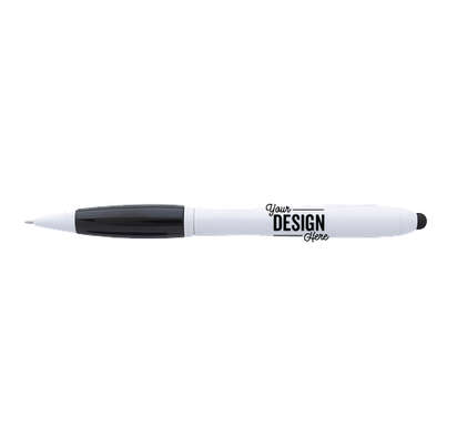 PrevaGuard Ion Stylus Pen (black ink) - White / Black