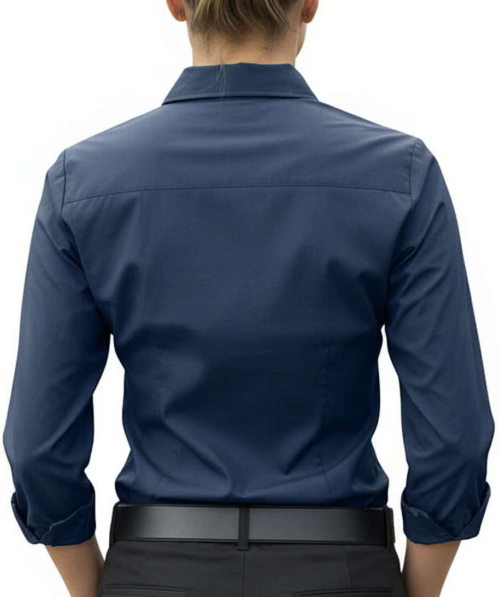 Custom Edwards Women's Essential Wrinkle-Free Quarter Sleeve Dress Shirt -  Design Dress Shirts Online at CustomInk.com