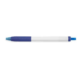 Paper Mate InkJoy White Body Click Pen (black ink) - Color: Blue