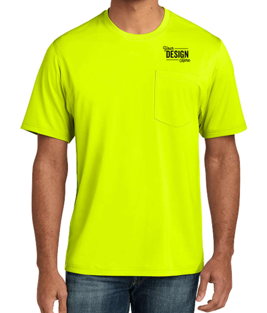 CornerStone Tall Workwear Pro Pocket Performance Shirt in Safety Yellow