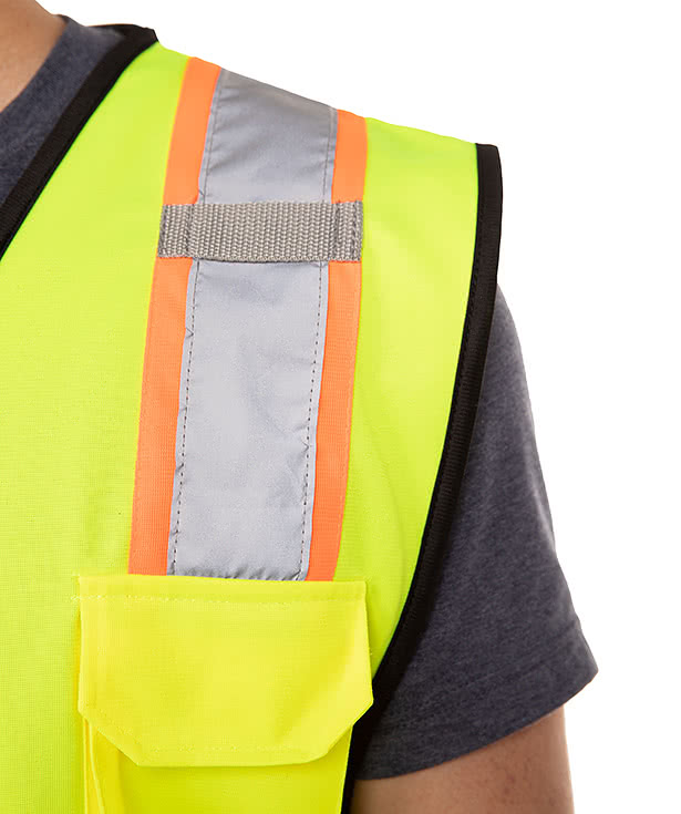 Kishigo Class 2 Pocket Contrast Safety Vest