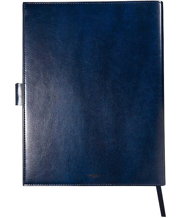 Debossed Leeman Venezia Large Refillable Hard Cover Journal
